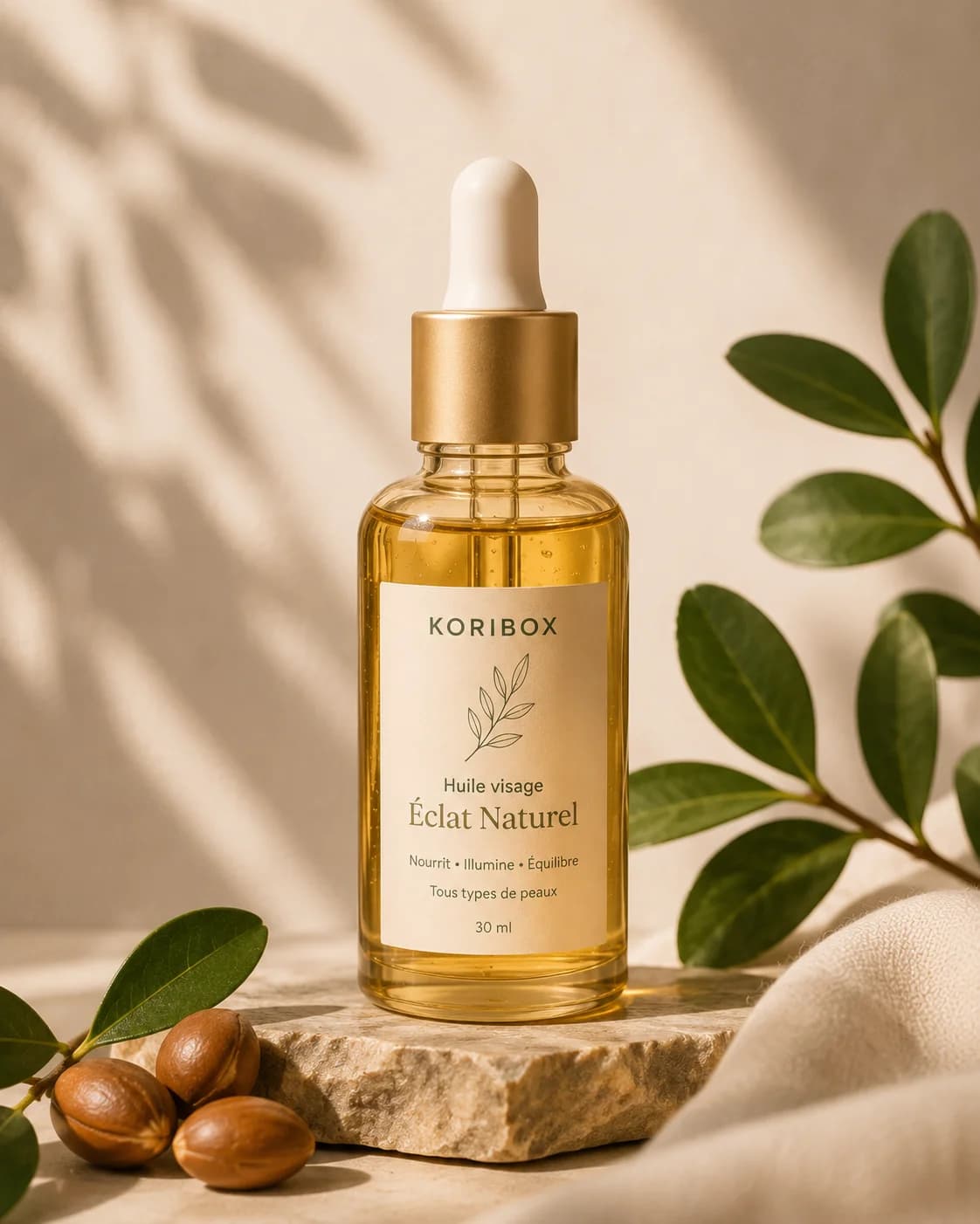 Huile visage Éclat Naturel